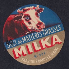 Ancienne étiquette Fromage