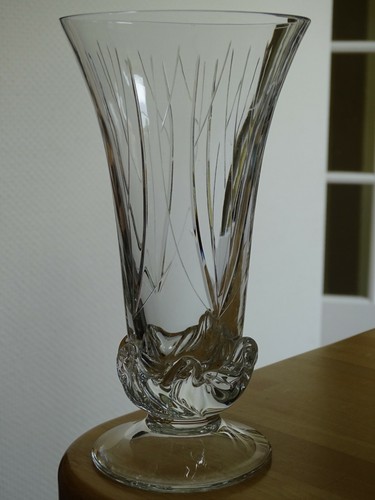 Daum ancien vase cristal - ,