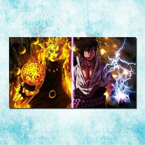 Plaque métal manga naruto - plaque,