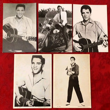 5 Cartes postales Elvis