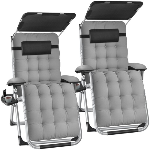 Tectake lot fauteuil de - 2,