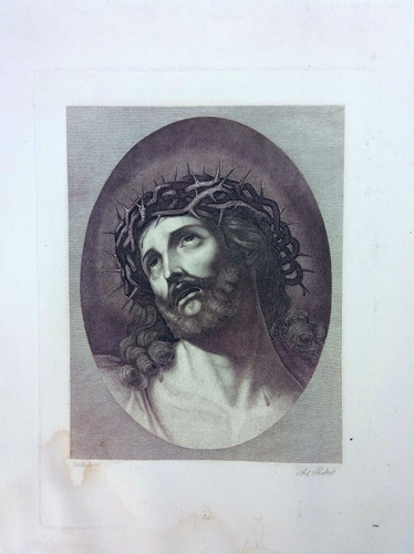 Importante gravure jésus - importante,
