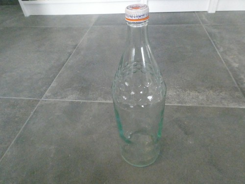 Bouteille verre vintage soda - verre,