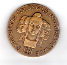 Médaille Exposition Coloniale