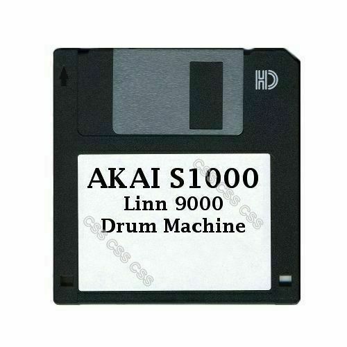 Akai s1000 floppy disk vintage - s1000,