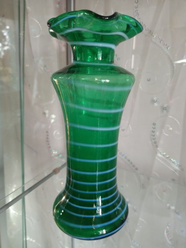 Ancien vase verre soufflé - verre,
