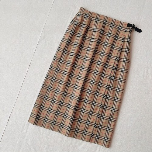Burberrys vintage kilt skirt - burberrys,