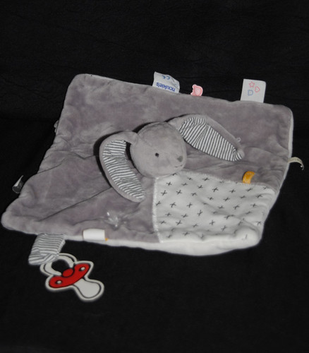 Doudou plat lapin gaby - plat,