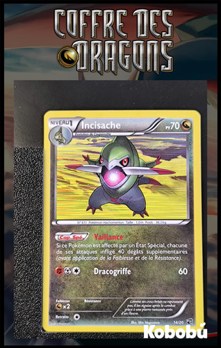 Carte pokémon incisache - carte,