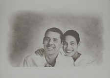 "Portrait Jacques BREL et