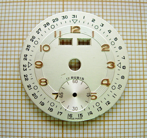 Cadran montre ancienne - , or