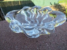 CENDRIER 2 ENCOCHES CRISTAL DE