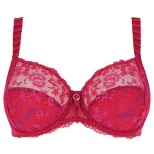 EMPREINTE - SOUTIEN GORGE REF FLORA 07199 ROUGE TENTATION