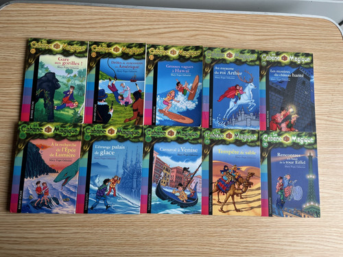 Lot livres cabane - livres,