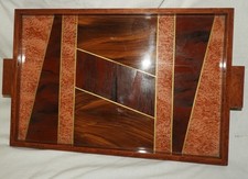 Plateau en boi vintage -