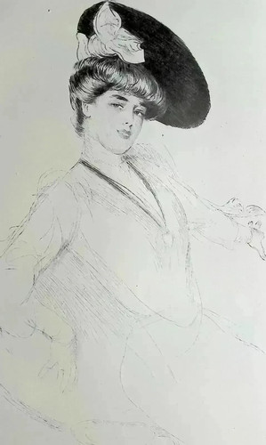Paul césar helleu miss - paul-césar,