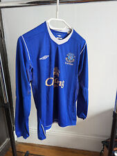 Everton Home Jersey Shirt 2008 - Long Sleeves - Used