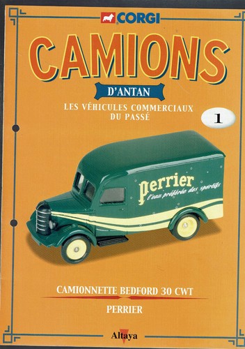 Fascicule altaya corgi camions - altaya,