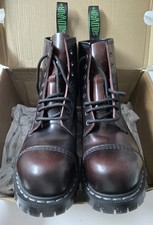 Solovair Burgundy Rub-Off 8