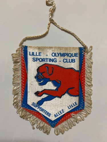 Fanion vintage lille losc - fanion,