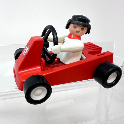 Playmobil red kart driver - playmobil, go