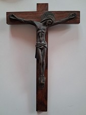 Crucifix Christ Art Déco en