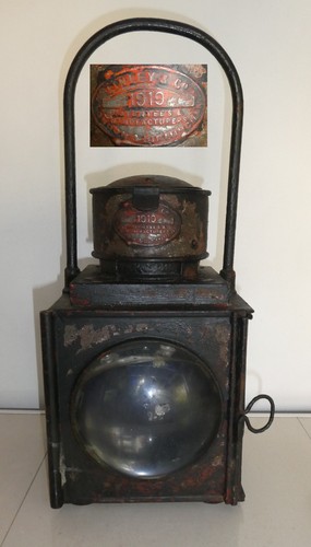 Lanterne des chemins fer - lanterne,