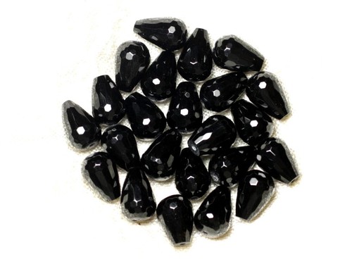 4pc perles pierre onyx - pierre,