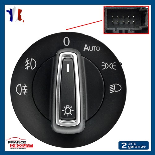 Bouton commande phare prévu - bouton,