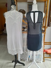 Lot de deux robes noire et