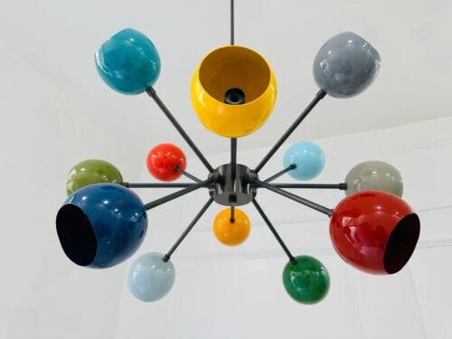 Applique luminaire multicolore - luminaire,