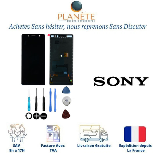 Ecran lcd noir sans châssis - noir,