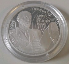 Piece BE de 100 frs en argent