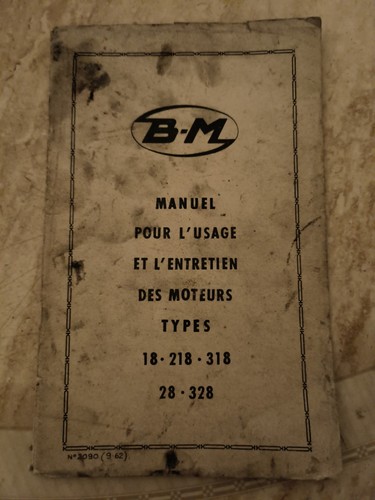 Notice moteur bernard - notice, 18
