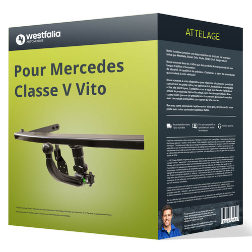Attelage pour mercedes classe - attelage,