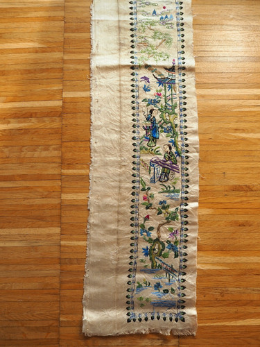 Broderie chinois soie - broderie, brodé