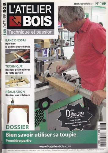 Atelier bois n 169 - l'atelier, n°169