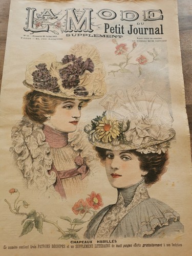 Ancienne revue mode du - la,