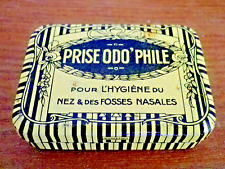 Ancienne boite Prise Odo'phile Hygiène nez et fosses nasales Laboratoires Picot