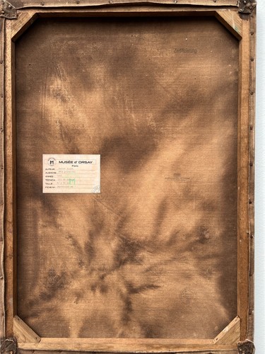Tableau huile sur toile - , signé
