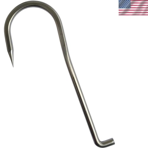 Stainless steel fishing gaff - steel,