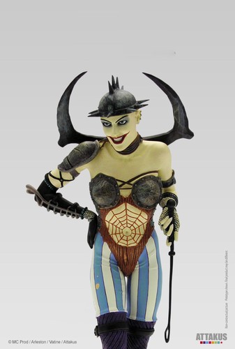 Figurine résine libertine - figurine,