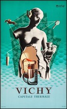 POSTER AFFICHE Vichy