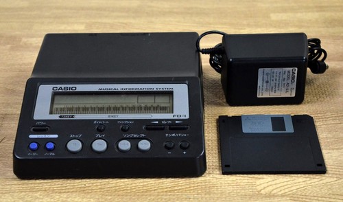 Casio floppy disks midi - disks,