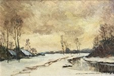 Tableau hsp paysage de neige - hsp,