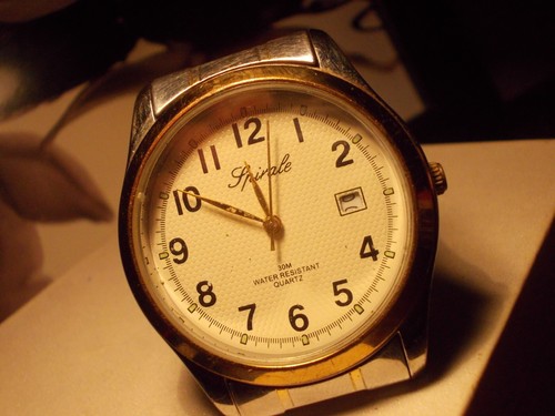Montre spirale homme acier - montre,