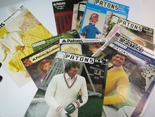 Vintage Patons Patrons pour Tricot 1960s 70s 80s Sélection Veuillez Choisir