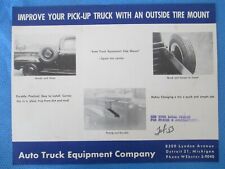 1953 Auto Truck Equipment
