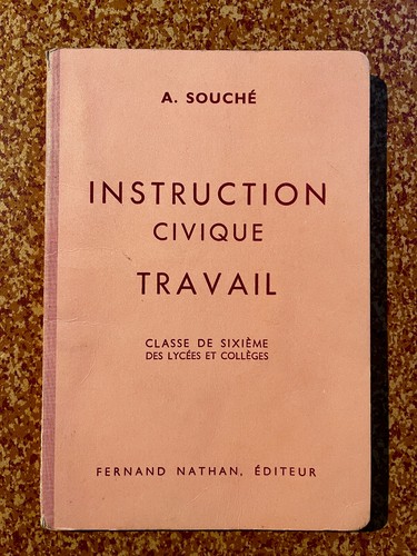 Livre école ancien - livre, d'école