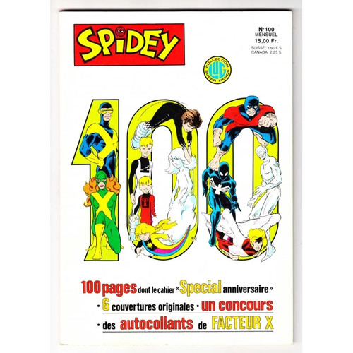 Spidey 100 autocollants - +,